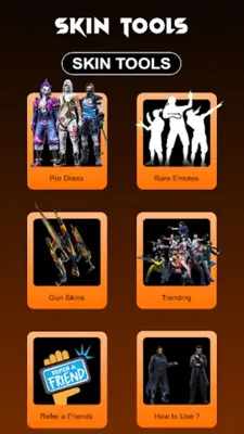 FFF FF Skin Tools Fix Lag android App screenshot 3
